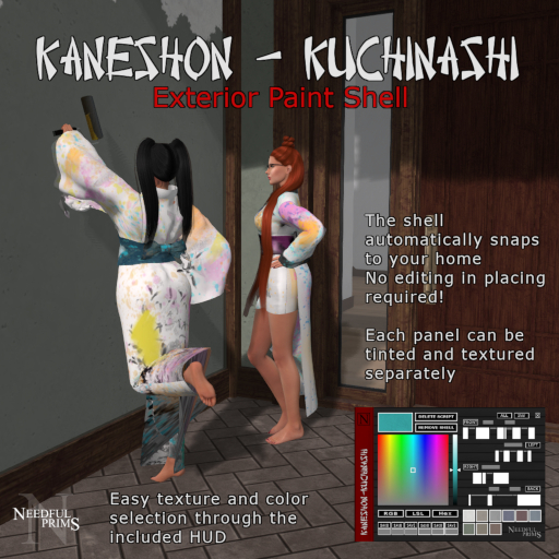 Kaneshon - Kuchinashi Exterior Paint Shell (BOXED)