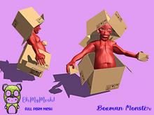 OhMyMesh! Boxman Monster - Full Perm Mesh