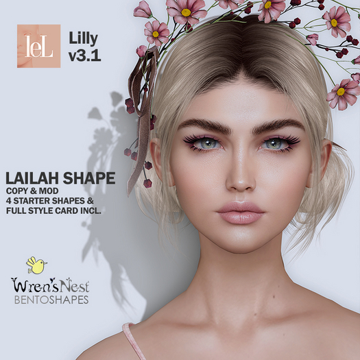 { wren's nest } Lailah Shape (LeLutka Lilly v3.1)