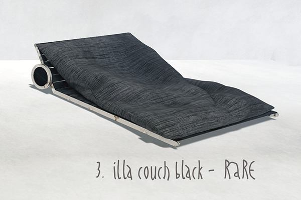 Concept} 03. illa Couch Black - PG - RARE