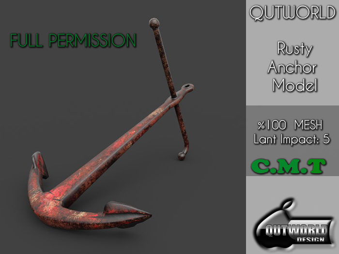 .::QUTWORLD Rusty Anchor model::.FP 