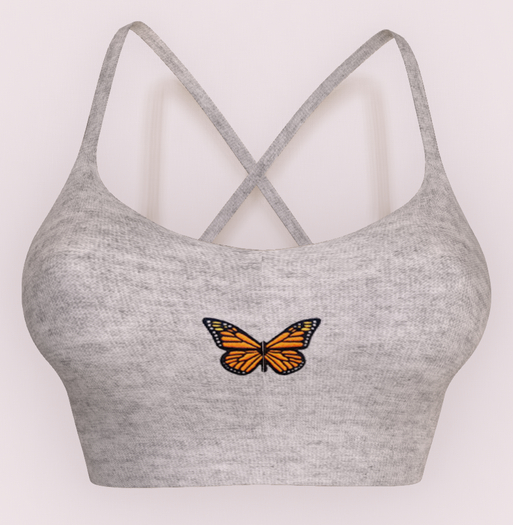 - BUCHU - Butterfly Top Light Grey LEGACY