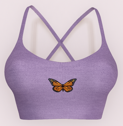 - BUCHU - Butterfly Top Purple LEGACY