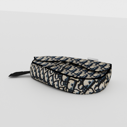 Siberia - "D'or Monogram" Saddle Bag.