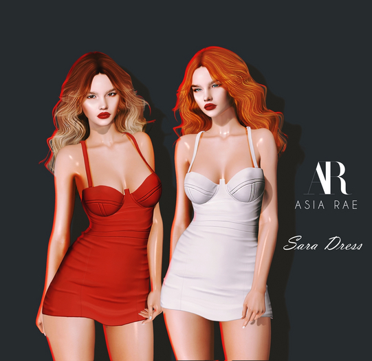 {Asia Rae} Sara Dress {FATPACK}