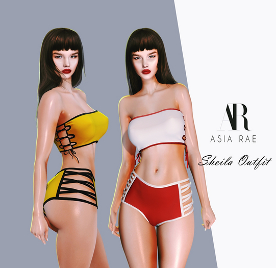 {Asia Rae} Sheila Outfit {FATPACK}