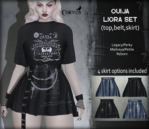 Corvus : Ouija Liora Set