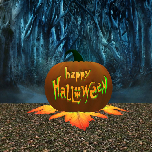 Happy Halloween O lantern (4LI)