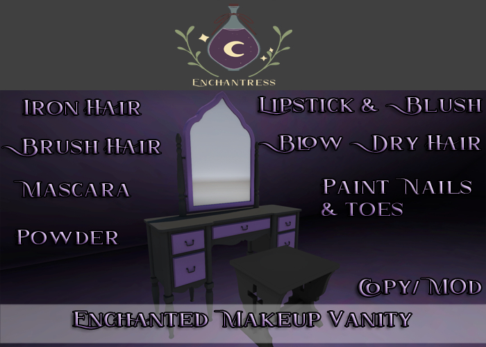 Enchanted Makeup Vanity
