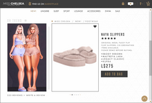 .miss chelsea. Naya Slippers Creme