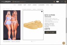 .miss chelsea. Naya Slippers Lemon