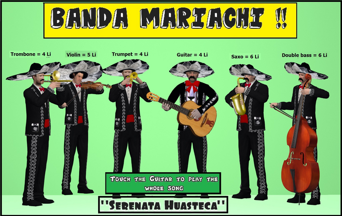 MARIACHIS de NEGRO (box)