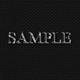 Zoy Texture [ Nylon Cloth 02 ] Seamless - Black