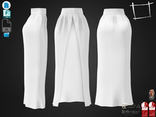 Dae Obj FBX For Full Front Slit Long Skirt Maitreya, Slink (Physique,Hourglass), Belleza Isis Freya Legacy