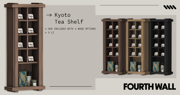 [FOURTH WALL] Kyoto Tea Shelf