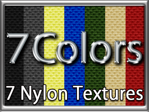 Zoy Texture [ Nylon Cloth 02 ] Seamless - 7 Colors