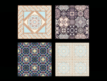 *6KW* FULL PERM Textures (Seamless Ancient Ornament Tiles)
