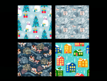 *6KW* FULL PERM Textures (Seamless December Wallpaper)