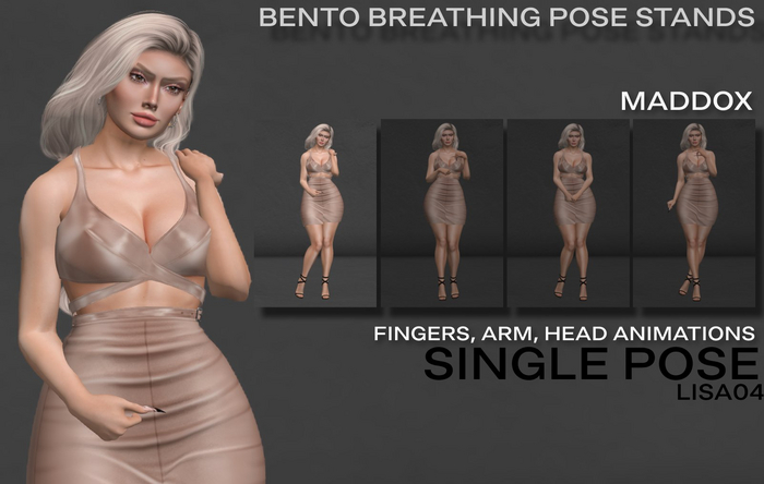 MADDOX | Bento Breathing POSE STAND ANIMATION | LISA 04