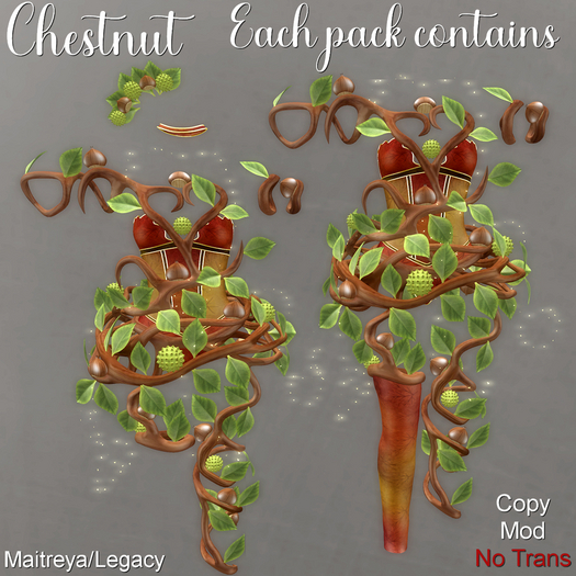 * Chestnut * Fatpack *