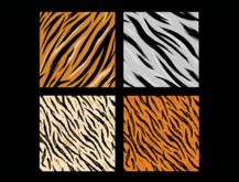 *6KW* FULL PERM Textures (Seamless Tiger Print)