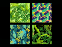 *6KW* FULL PERM Textures (Seamless Jungle Background)