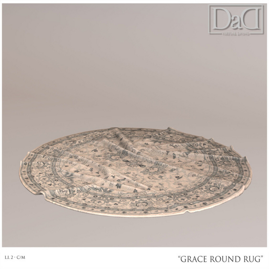 DaD - Grace Corrugated Round Rug