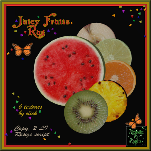 Juicy Fruits! Rug