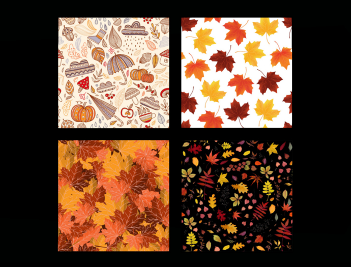 *6KW* FULL PERM Textures (Seamless Autumn Background)