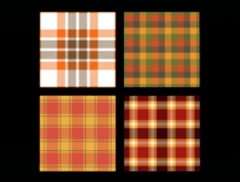 *6KW* FULL PERM Textures (Seamless Autumn Tartan)
