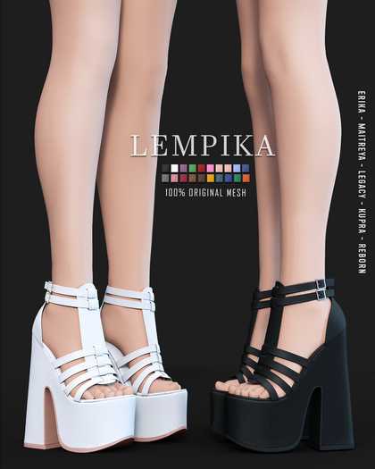 Lempika - Sandals Fatpack #005 -DEMO-