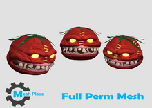 Mesh Place - Killer Tomato Pumpkin  - Full Perm mesh - Halloween