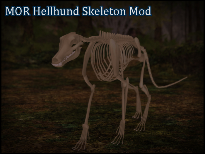 Hellhund Skeleton