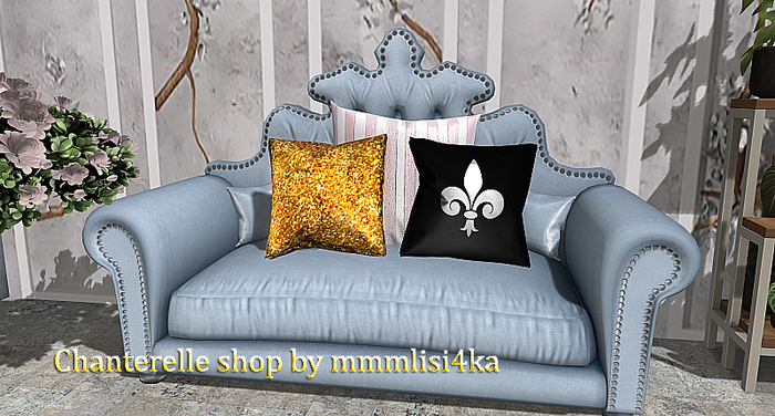 {Petite Maison} Beauty Room Pillow Array RARE