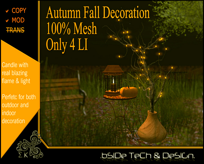 [SPECIAL GIFT] AUTUMN FALL OUTDOOR / INDOOR DECORATION