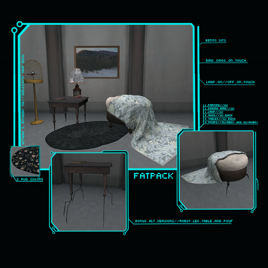 NODE005 // Ms. Verkuyl's Parlor // Fatpack