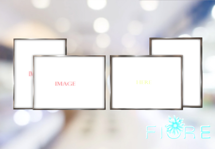 FIORE'S WALL SCRIPTED DISPLAYER * SILVER