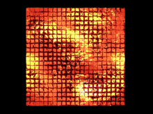 *6KW* FULL PERM Seamless Melted Metal Grate Texture