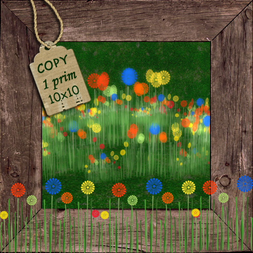 Mae Grass Field w/flowers (mix) 2