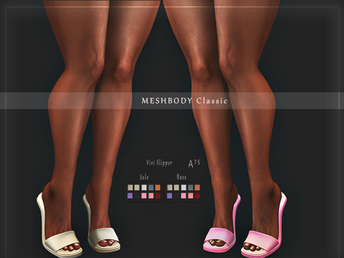 : A75 : Vivi Slipper Meshbody Classic