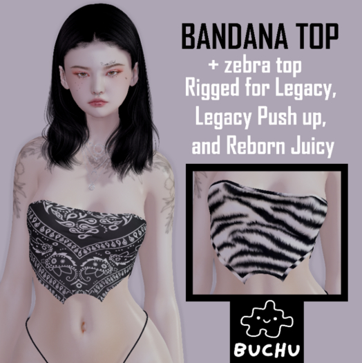 - BUCHU - Bandana Top