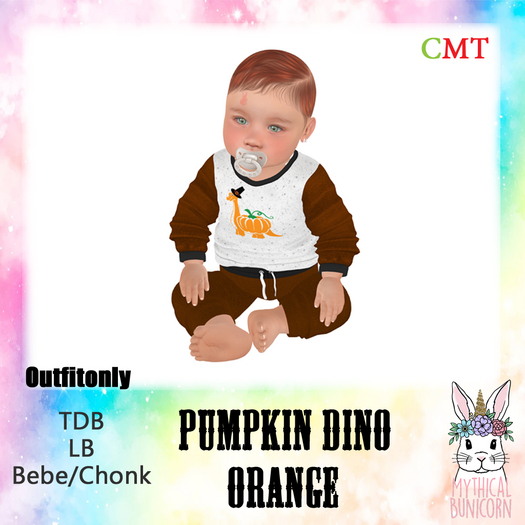 {MB}PumpKin Dino Orange