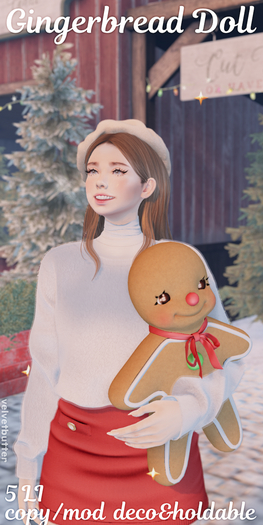 velvetbutter - gingerbread dolls fatpack