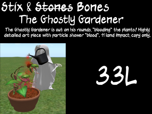 ~S&S~ Ghostly Gardener (add)