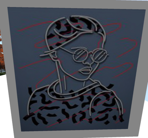 Neon Woman GIF Board