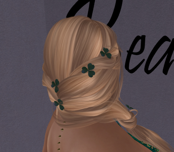 TKC - Shamrock Hair Accessory - Jade