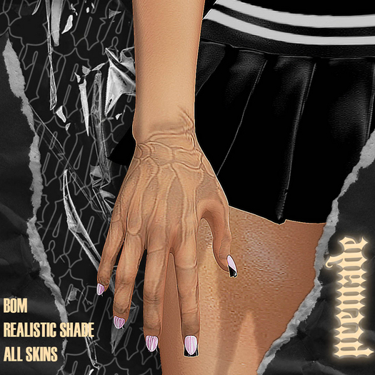 Trap Ink's - Bones Hand Tat