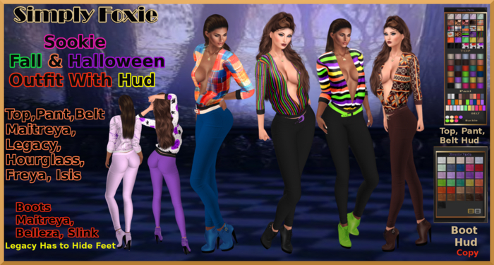 SOOKIE FALL/Halloween OUTFIT With Hud (Boxed)