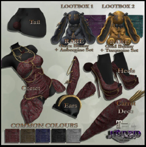 MORBID Darko Ears - Onyx - COMMON