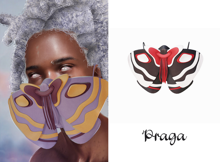 Praga * handmade mask